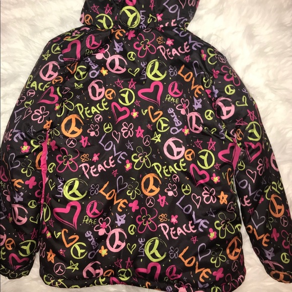 🌸Pink Platinum Zip Up Kids Jacket 🌸 - Picture 5 of 6